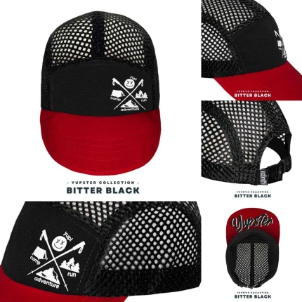  Mũ Lưỡi Trai Yupster Collection - Bitter Black 