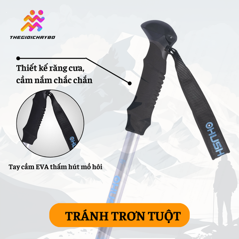  Gậy Leo Núi Trekking Husky Scarf 