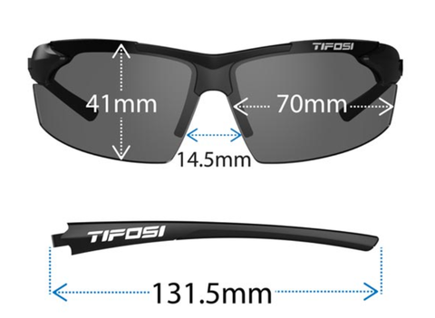 Kính Thể Thao TIFOSI TRACK | GLOSS BLACK 