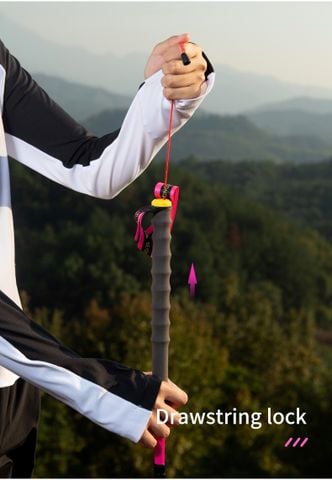  Gậy Chạy Trail Carbon Trekking Pole Aonijie E4212 - Cặp Gậy 