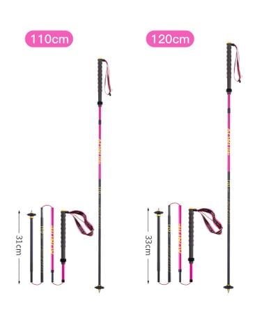  Gậy Chạy Trail Carbon Trekking Pole Aonijie E4212 - Cặp Gậy 
