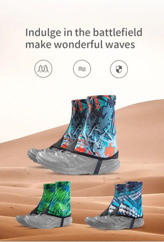  Gaiter/Xà Cạp Bảo Vệ Chân Aonijie E4417 Chống Côn Trùng, Chống Cát - Đỏ 