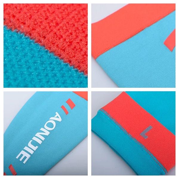  Bó Calf/ Bó Bắp Chân Chạy Bộ AONIJIE E4405 - Cam Xanh 