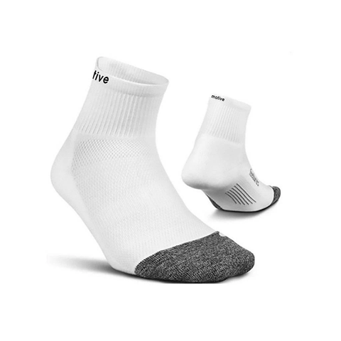  Tất Chạy Bộ Motive Cổ Ngắn Thoáng Khí - Màu Trắng 