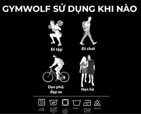  Áo Chạy Bộ Gymwolf Saigon Dynamic - Màu Xanh 