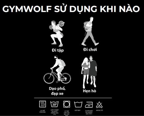  Áo Chạy Bộ Gymwolf Saigon Dynamic  - Màu Neon 