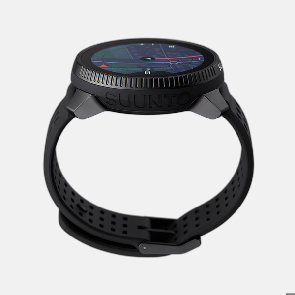  Đồng Hồ Thể Thao GPS Suunto Race 49mm, Viền Thép Đen, Dây Silicone - All Black 
