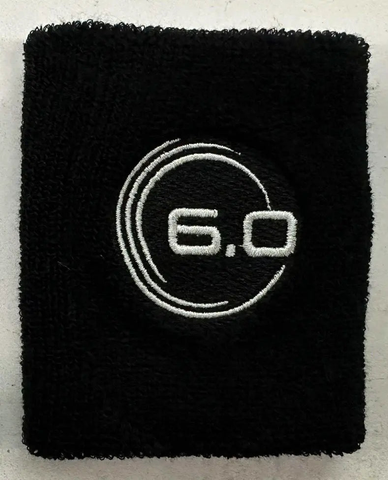  Khăn Quấn Cổ Tay Six Zero Thấm Mồ Hôi Sweat Wrist Band - Black 