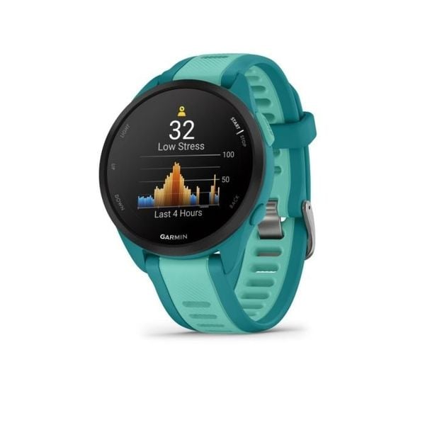  Đồng Hồ Garmin Forerunner 165 Music GPS Wifi - Turquoise/Aqua 