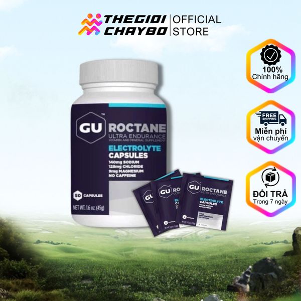  Muối Điện Giải GU Roctane Electrolyte Capsules 
