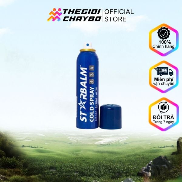  Chai Xịt Lạnh STARBALM Giảm Đau, Chống Viêm 150ml 