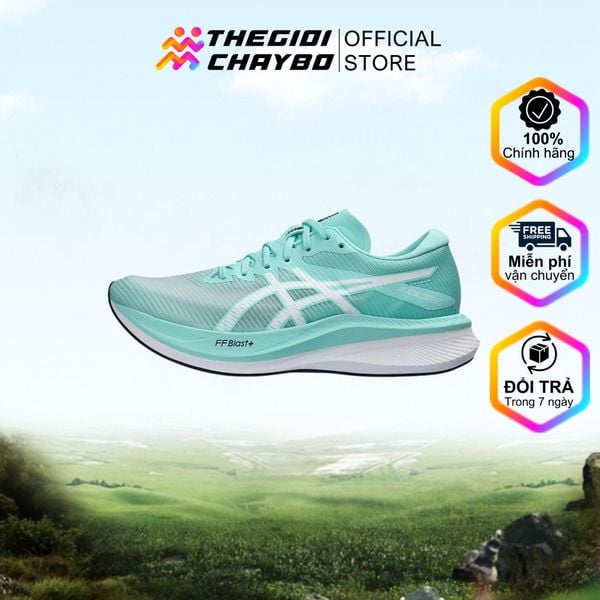  Giày Chạy Bộ Nữ Asics Magic Speed 3.0 - Illuminate Mint/White 