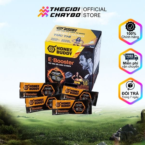  Gel Năng Lượng Honey Buddy E.Booster Mật Ong Sữa Chúa Tự Nhiên - Gói 10g 
