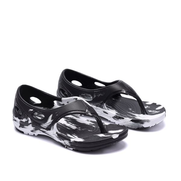 Dép Chạy Bộ Có Quai Goya Sandal GS23 - Màu Đen Trắng