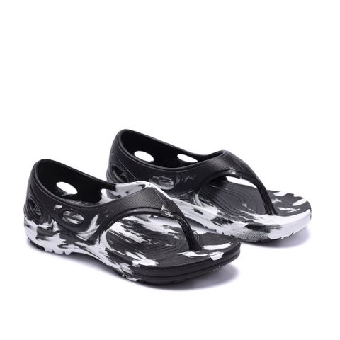  Dép Chạy Bộ Có Quai GOYA Sandal GS23 ĐEN TRẮNG 