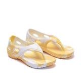  Dép Chạy Bộ Có Quai GOYA Sandal GS23 Trắng Vàng 