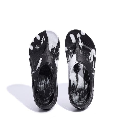  Dép Chạy Bộ Có Quai GOYA Sandal GS23 ĐEN TRẮNG 