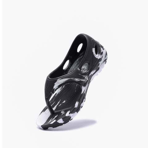  Dép Chạy Bộ Có Quai GOYA Sandal GS23 ĐEN TRẮNG 