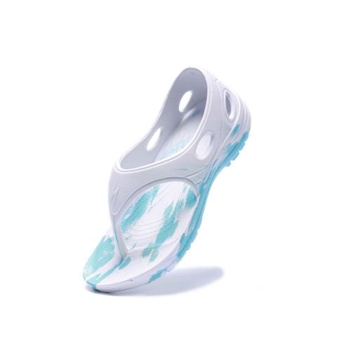  Dép Chạy Bộ Có Quai GOYA Sandal GS23 TRẮNG XANH 
