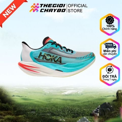  Giày Chạy Bộ Unisex Hoka Cielo X1 2.0 - Frost / Black 