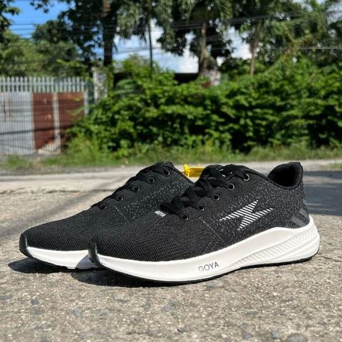  Giày Chạy Bộ Goya GY238 - Đen Trắng 