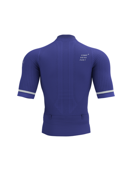  Áo Bó Tay Ngắn Compressport Chạy Địa Hình Trail Postural - Dazz Blue 