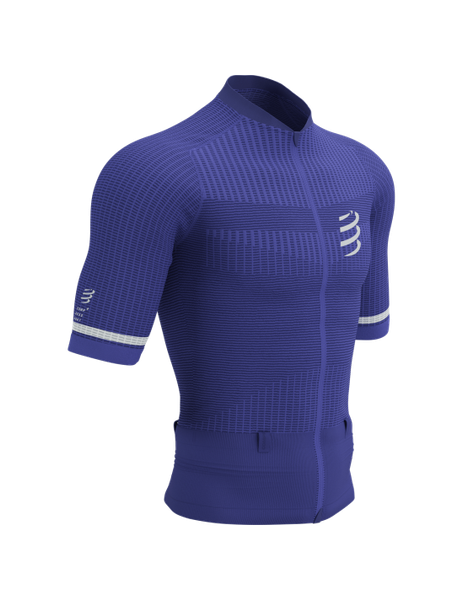  Áo Bó Tay Ngắn Compressport Chạy Địa Hình Trail Postural - Dazz Blue 