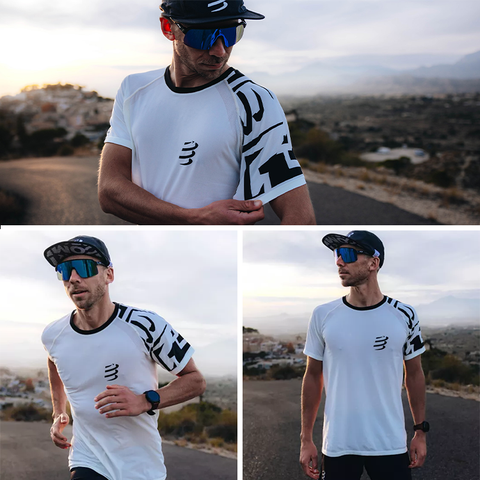  Áo Tay Ngắn Compressport Training SS T-Shirt - Sugar 