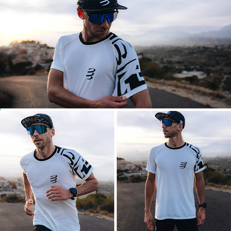  Áo Tay Ngắn Compressport Training SS T-Shirt - Sugar 