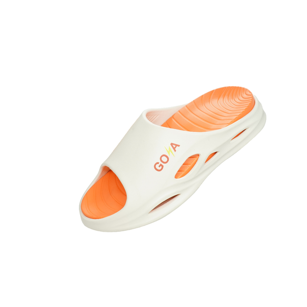  Dép Thể Thao Goya Relax Stride - Màu Trắng Cam 