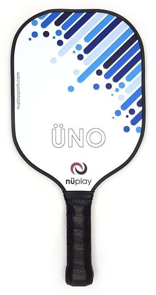  Vợt Pickleball Nuplay Uno - Blue on White 