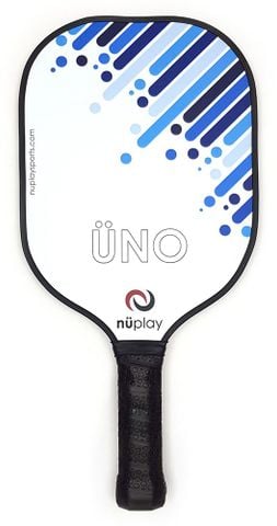  Vợt Pickleball Nuplay Uno - Blue on White 