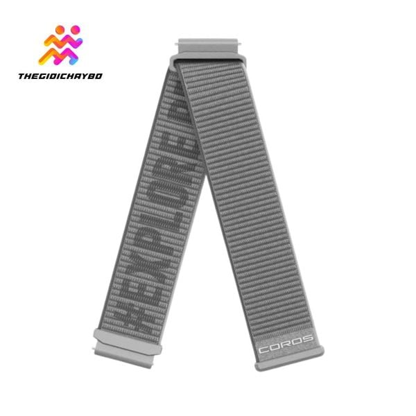  Dây Đồng Hồ GPS Coros - 20mm - Nylon - Grey 