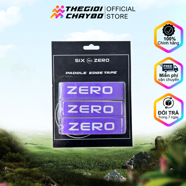  Băng Keo Bảo Vệ Cạnh Vợt Pickleball Six Zero Professional Edgeguard Tape - Amethyst 