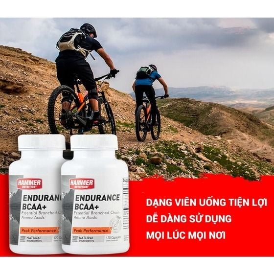  Viên Uống Tăng Sức Bền Hammer Nutrition Endurance BCAA+ 