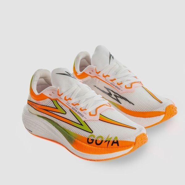  Giày chạy bộ Goya Speed GYSPEED Đế Carbon - Màu trắng 