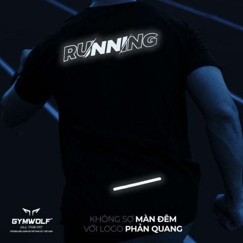  Áo Chạy Bộ Nam Gymwolf Fast & Fly - Hồng 