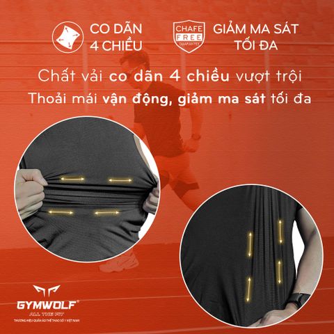  Áo Chạy Bộ Nam Gymwolf Fast & Fly - Hồng 