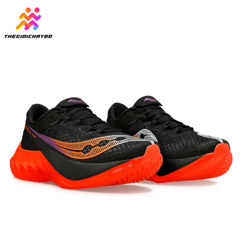  Giày Chạy Bộ Nữ Saucony Endorphin Pro 4 - Black/ViziRed 