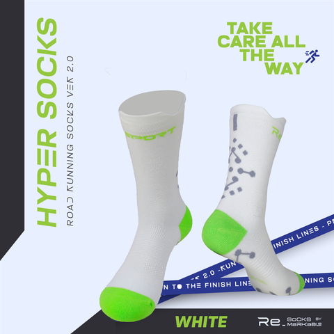  Tất Chạy Bộ Hyper Socks 2.0 - Màu Xanh Dương 