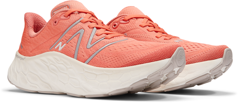  Giày Chạy Bộ Nữ New Balance WMORCJ4 Fresh Foam X More v4 - Gulf Red 