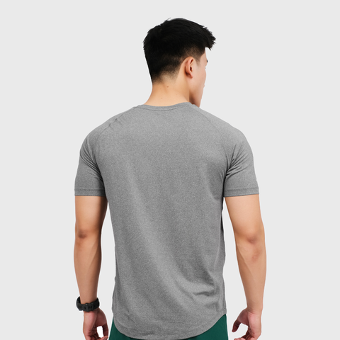 Áo Training T-Shirt Chạy Bộ Nam Motive TM104 - Màu Xám 