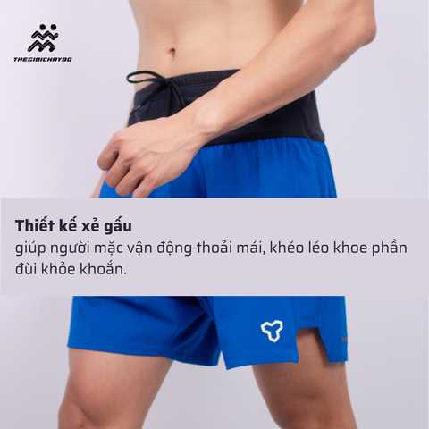  Quần Chạy Bộ Nam Motive Plus Belt SM30422 