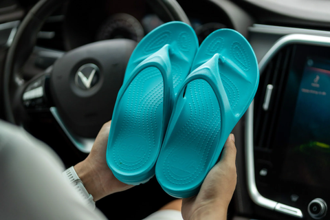  Dép Chạy Bộ GOYA Flip GF23 - Màu Xanh 