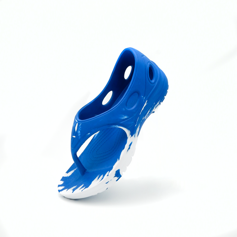  Dép Chạy Bộ Có Quai GOYA Sandal GS23 - Xanh Dương Trắng 