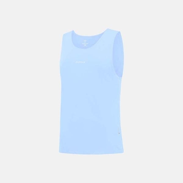  Áo Chạy Bộ Singlet Nam Motive SLM102 - Màu Xanh Nhạt 