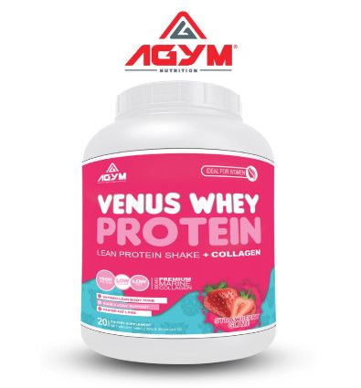  VENUS WHEY PROTEIN + COLLAGEN TITAN 600g - Tăng Trưởng Cơ Nạc, Bổ Sung Collagen 