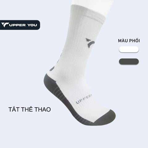  Tất Thể Thao Unisex Upper You Cổ Dài SPM4001 - Xanh dương 