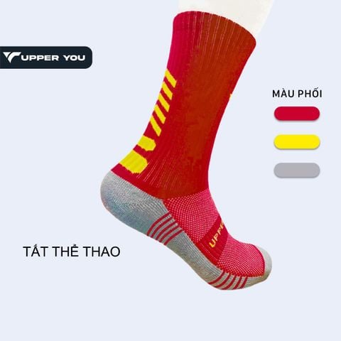  Tất Thể Thao Unisex Upper You Cổ Dài SPM4001 - Xanh dương 