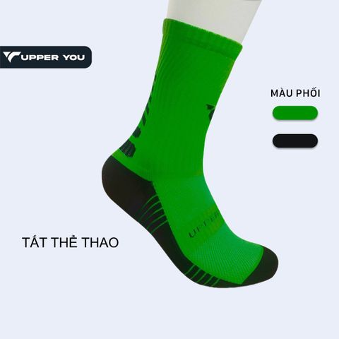  Tất Thể Thao Unisex Upper You Cổ Dài SPM4001 - Xanh dương 